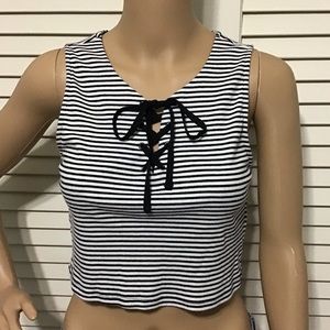 Forever 21 Mid Rib Crop Top